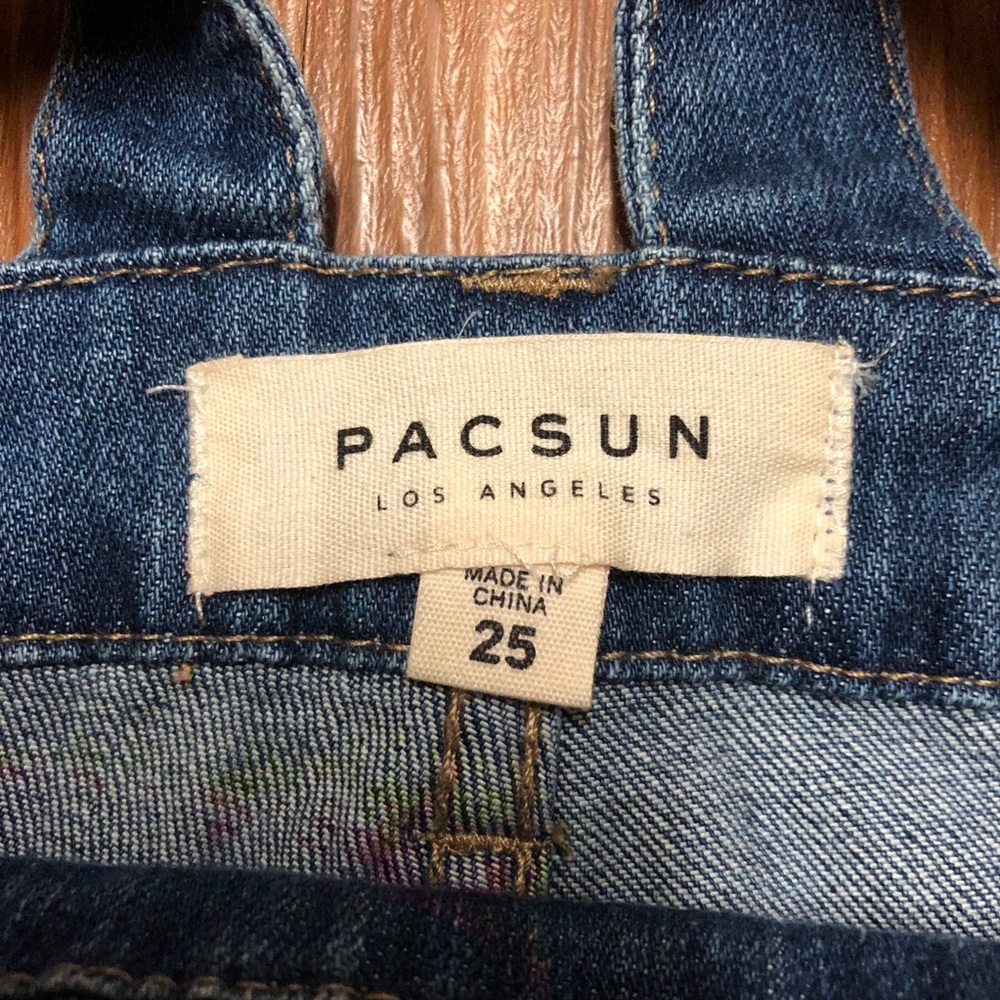 PacSun Denim Laced Overalls - Picture 4 of 5